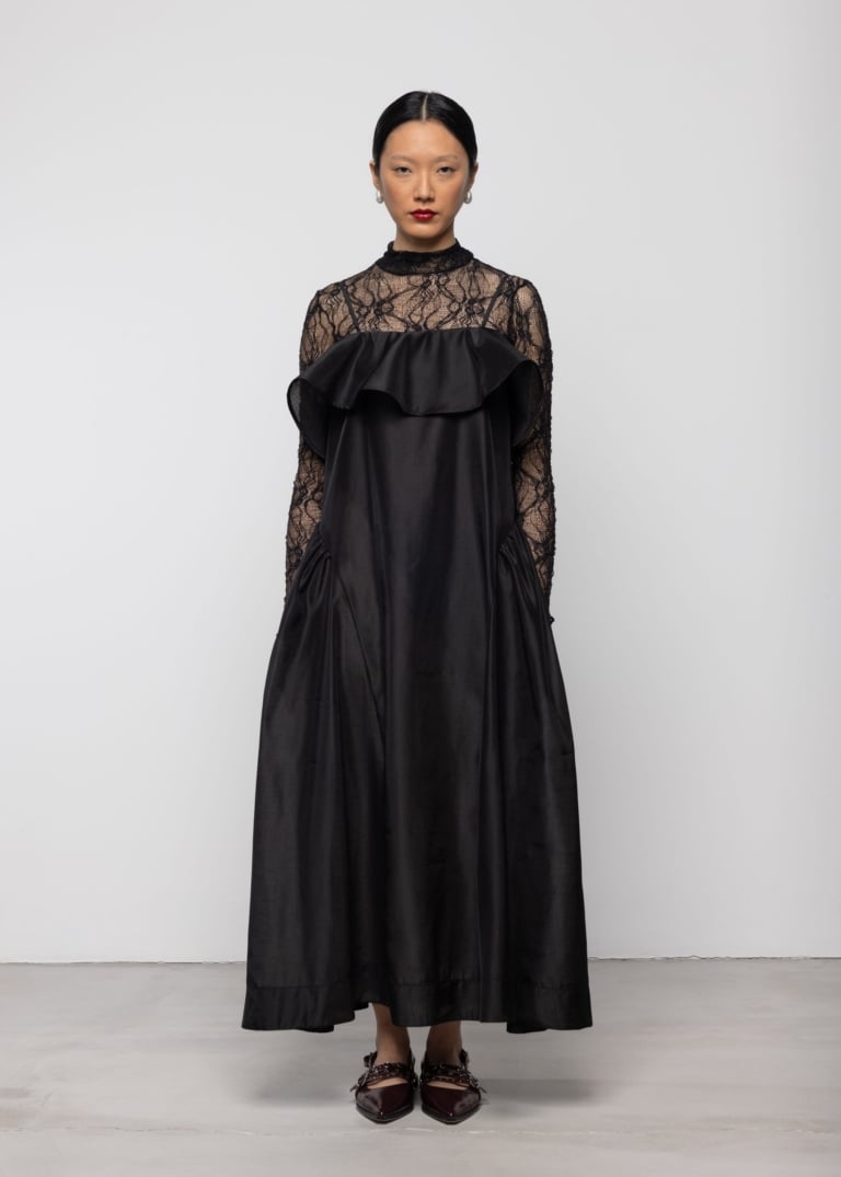 Ruffle Volume Dress
