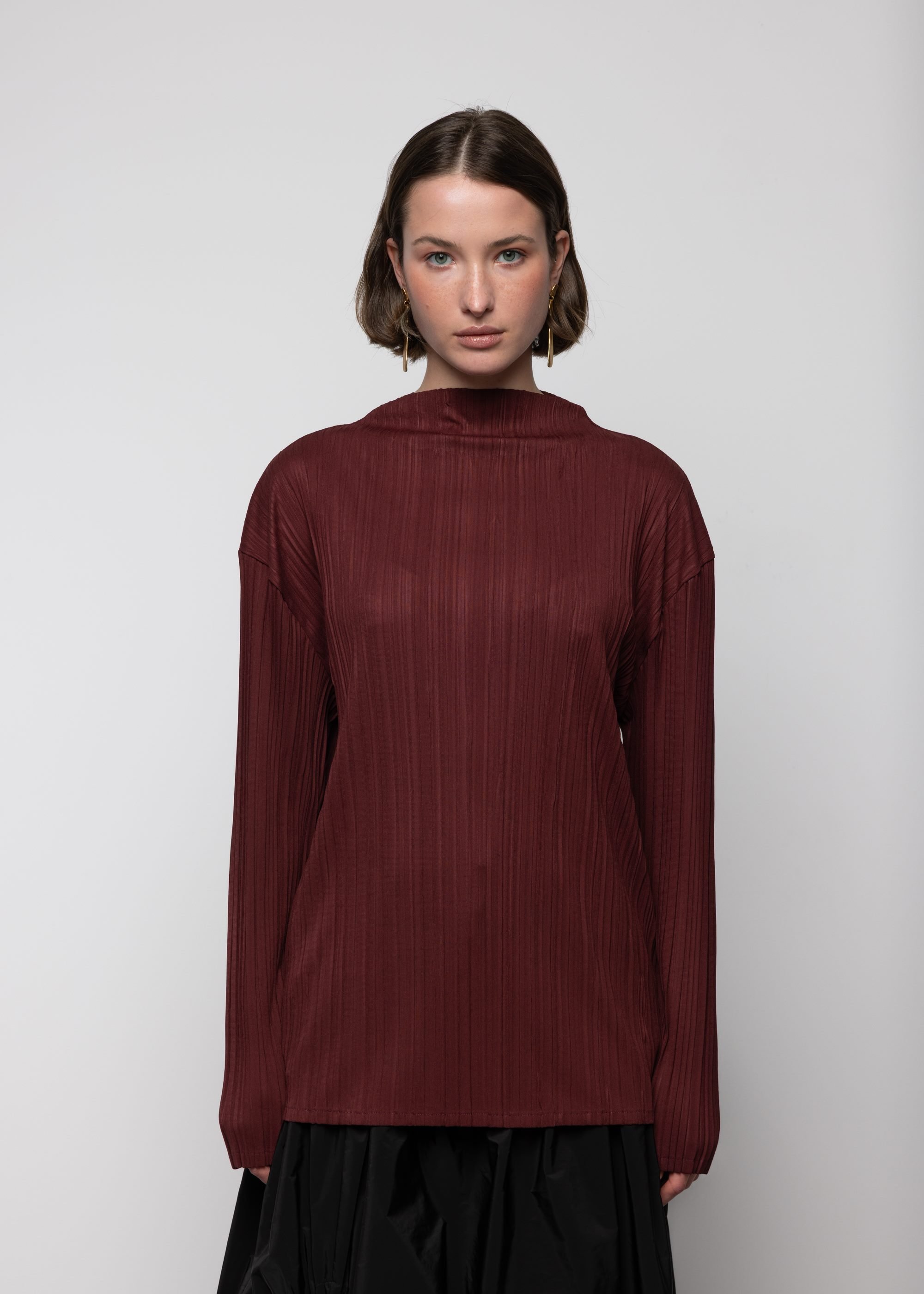 Plisse Blouse