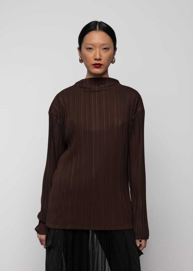 Plisse Blouse