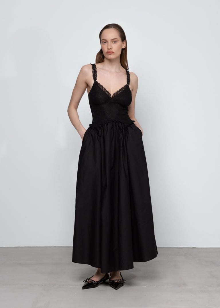 Corset Maxi Dress