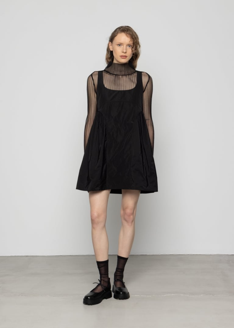 Godet Mini Dress